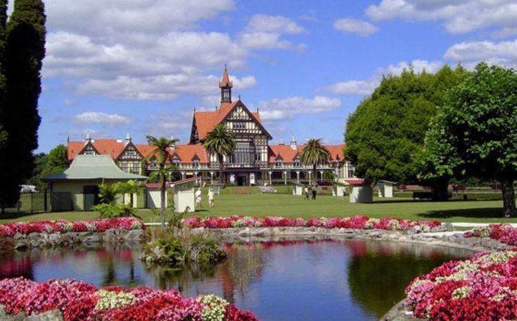 Great View Near Rotorua Lake Exterior foto