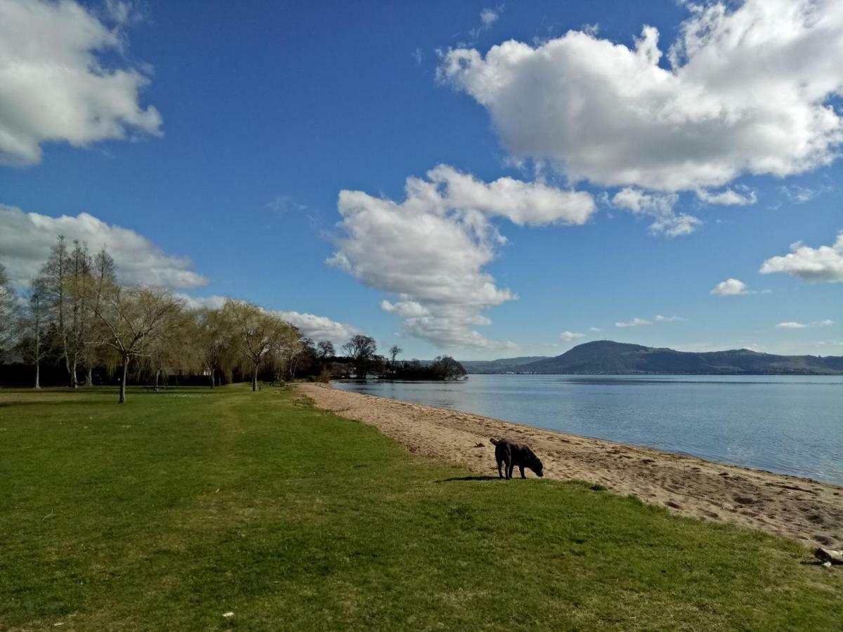Great View Near Rotorua Lake Exterior foto